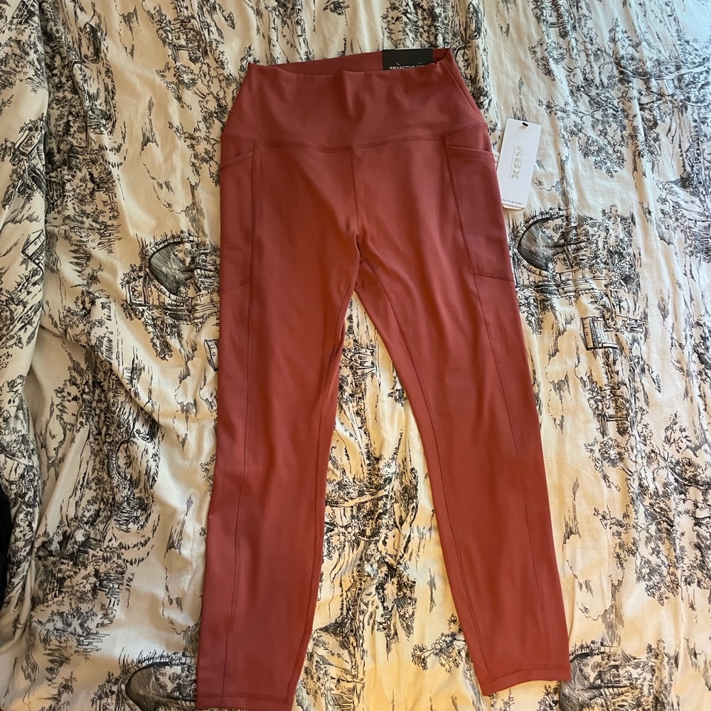 NEW rusted red color leggings(see second picture for more accurate color)